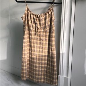 Urban outfitters yellow mini dress *NWB with tag*